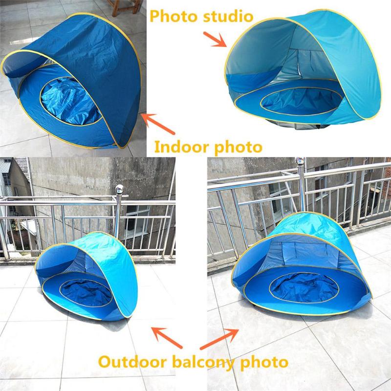 Baby Beach Tent Portable Shade Pool UV Protection Sun Shelter For Infant Outdoor Toys Child Swimming Pool canopy pool portable