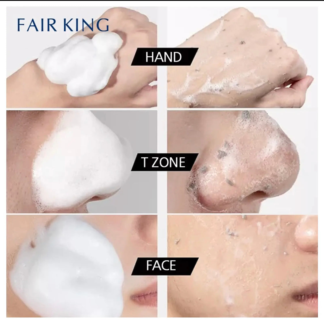 Foaming essence cleanser exfoliate