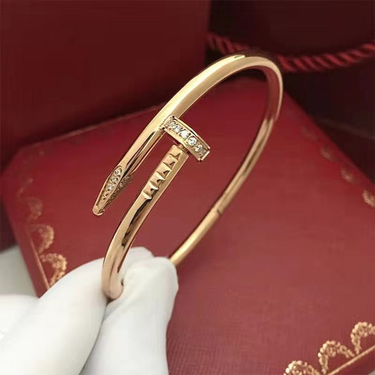 Simple Personality Fashion Stainless Steel Nail Bracelet Titanium Jewelry