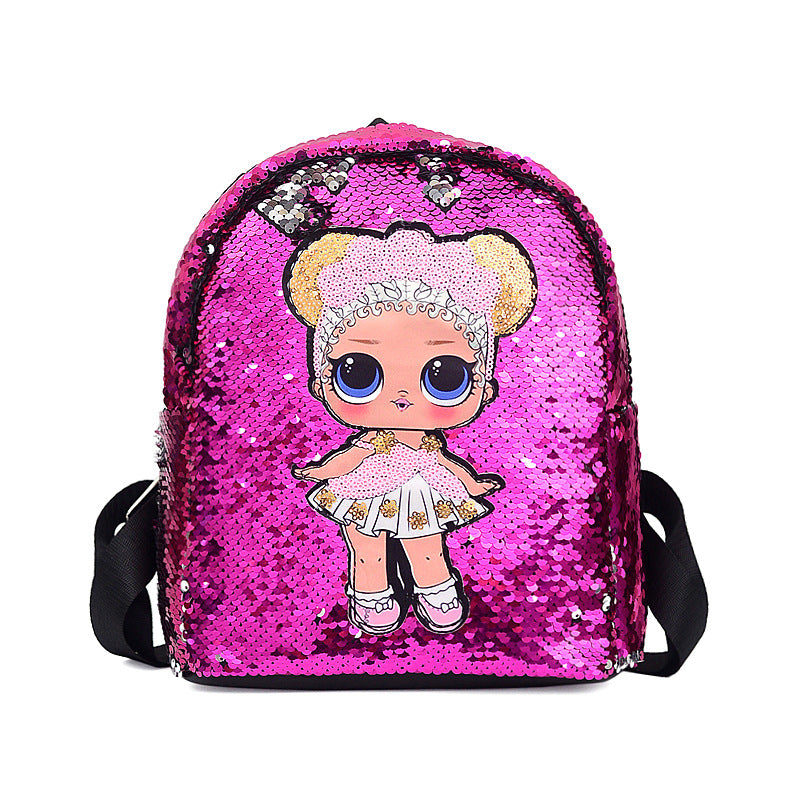 Kids Cartoon Backpack lol girls