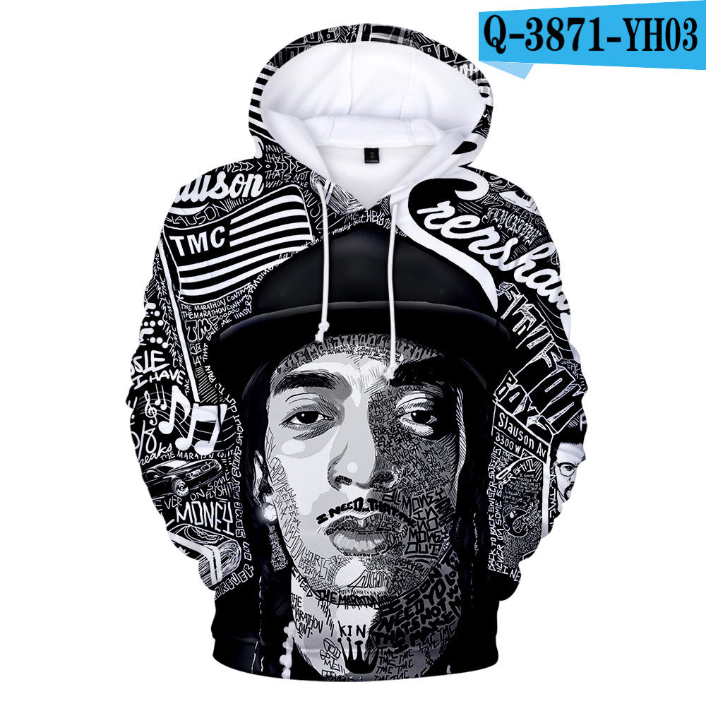 Hoddies Nipsey Hussle Memorial Hoody Memorabilia