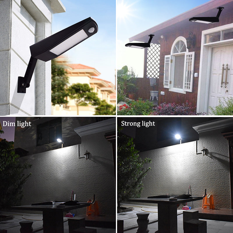 48 LED Outdoor Motion Sensor Light Solar Lights 900LM Lamp For Wall Garden Yard