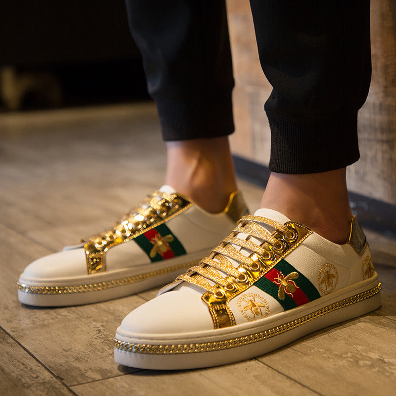 Bee  Ace embroidered sneaker