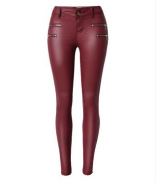 SLEEK-2 VEGAN MID TO HIGH-WAISTED ECO-LEATHER LEGGINGS