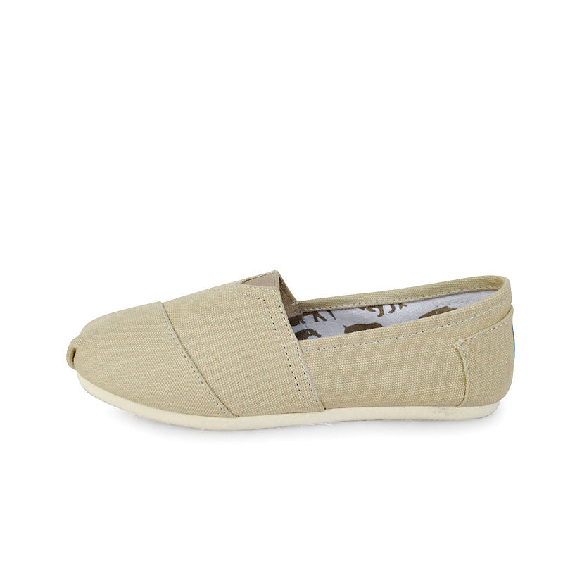 Foam Tom Canvas Shoes Flat Casual Shoes