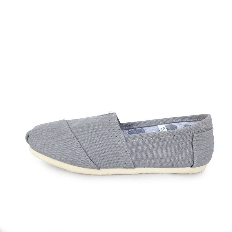 Foam Tom Canvas Shoes Flat Casual Shoes