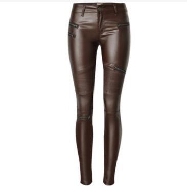 SLEEK-2 VEGAN MID TO HIGH-WAISTED ECO-LEATHER LEGGINGS