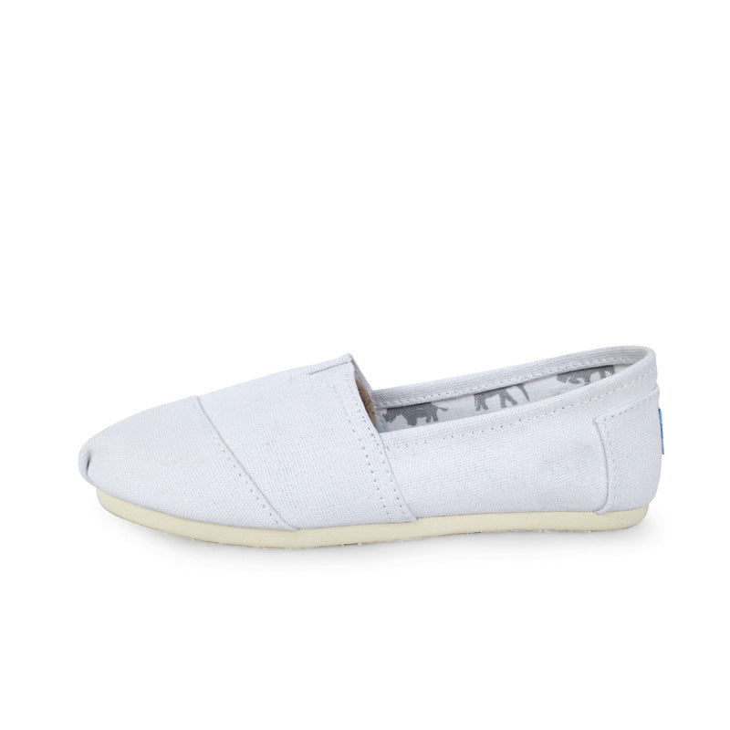 Foam Tom Canvas Shoes Flat Casual Shoes