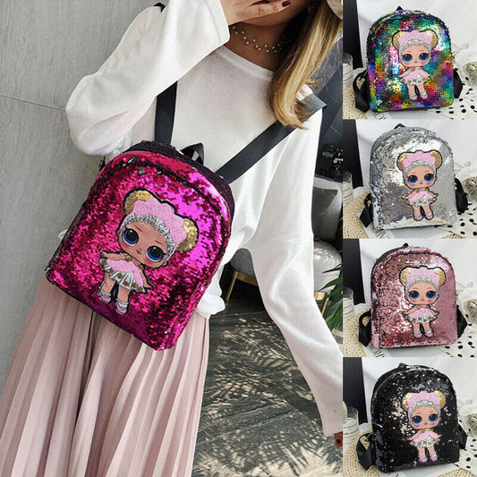 Kids Cartoon Backpack lol girls