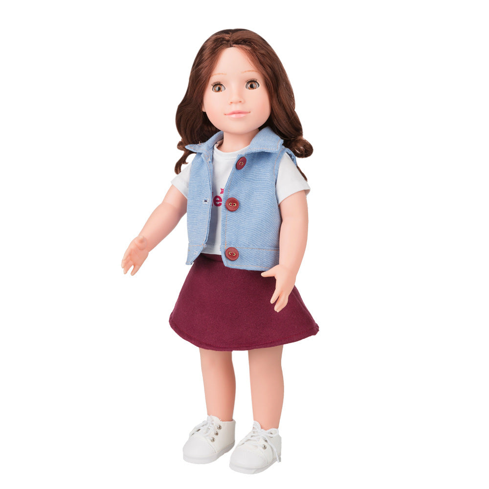 Inch American Girl Doll All Plastic Girl Doll High Simulation Doll