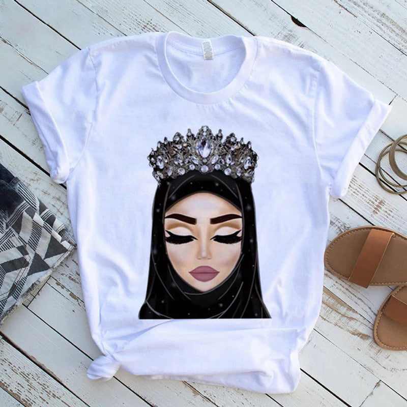 Cool Melanin Black Girl Print Female Shirt Black Girl Print Female Shirt