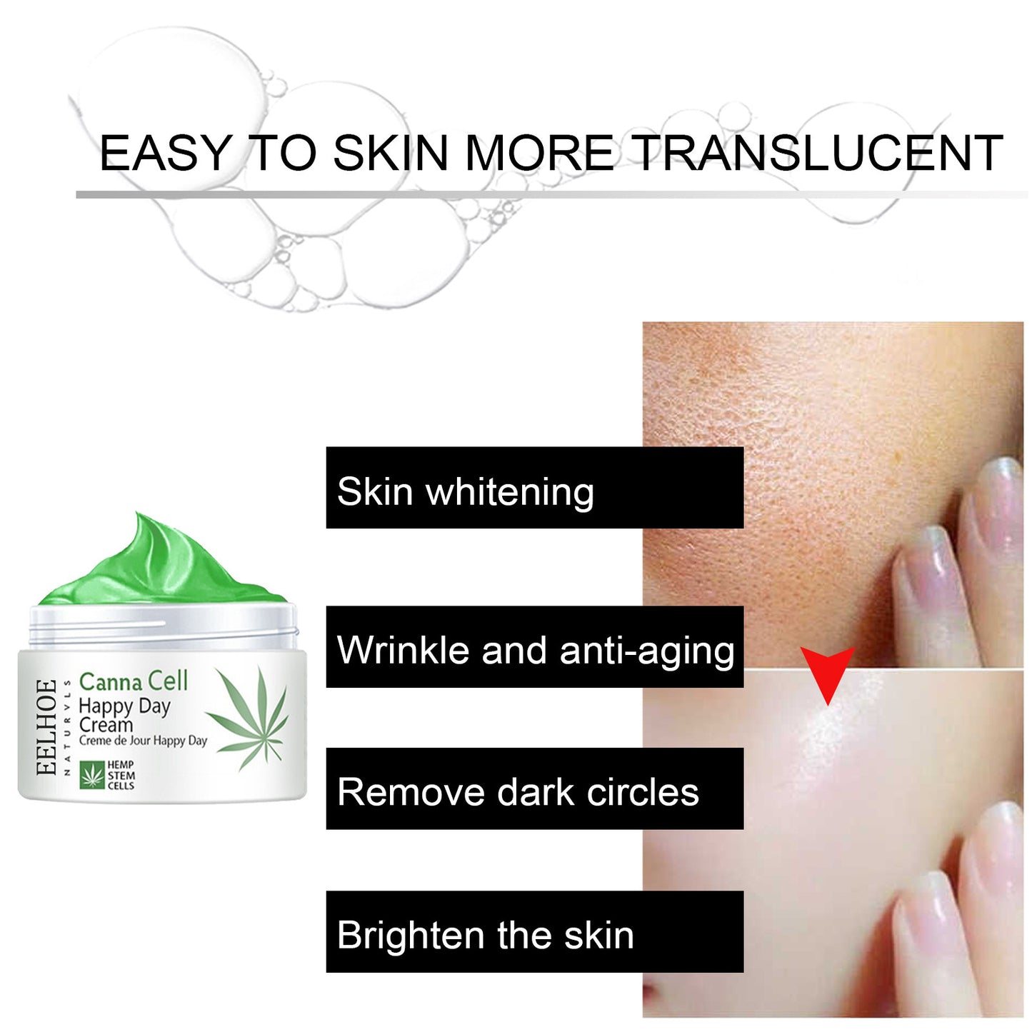 Hemp Stem Cells Anti-wrinkle Anti-aging Wrinkle Cream cannacells