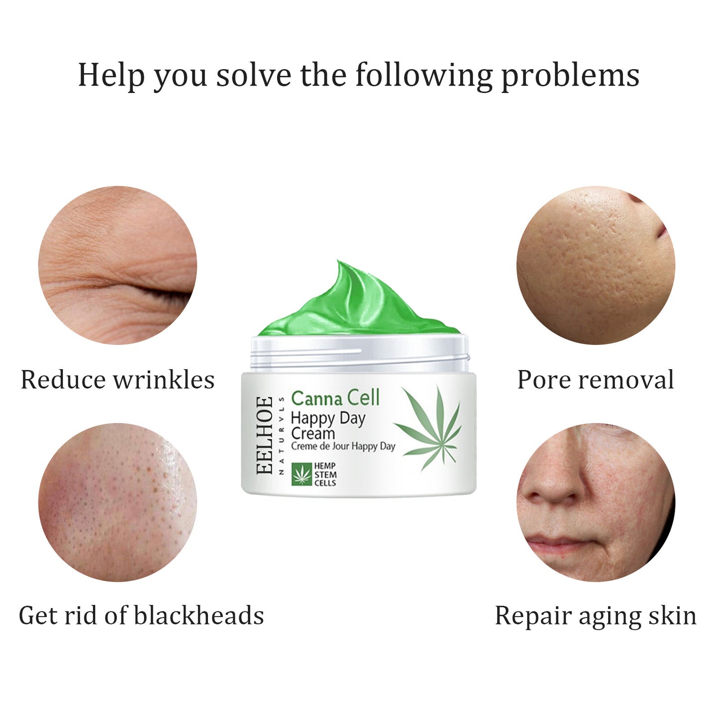 Hemp Stem Cells Anti-wrinkle Anti-aging Wrinkle Cream cannacells