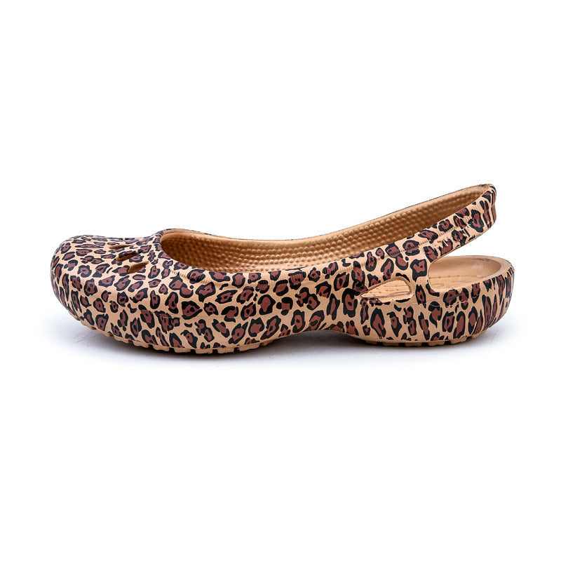 Satihu Flat  Shoes Hole Shoes Flat With Toe