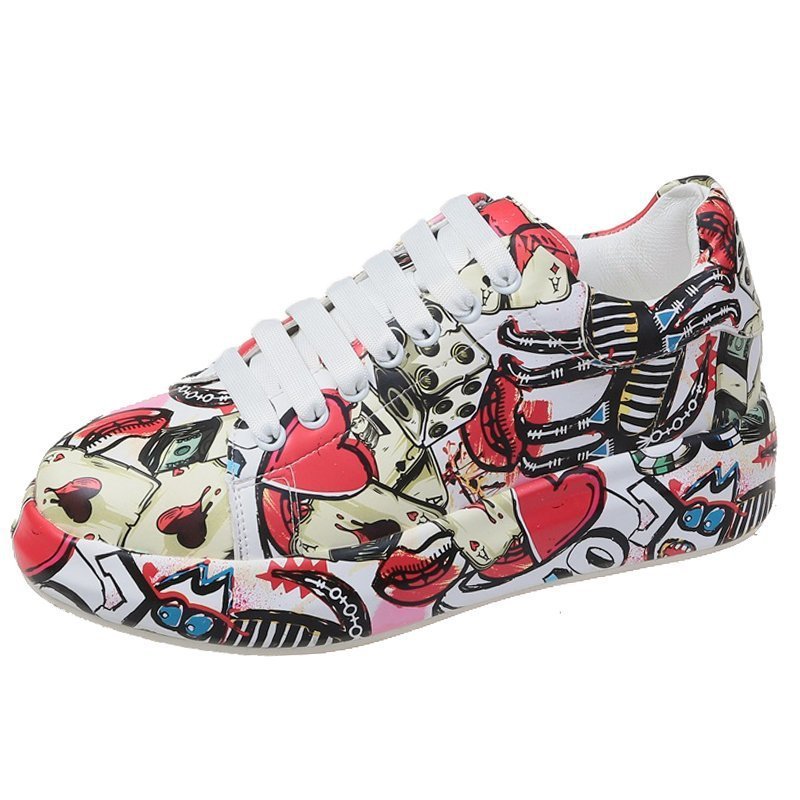 Fashion Graffiti Casual Sports Daddy Shoes