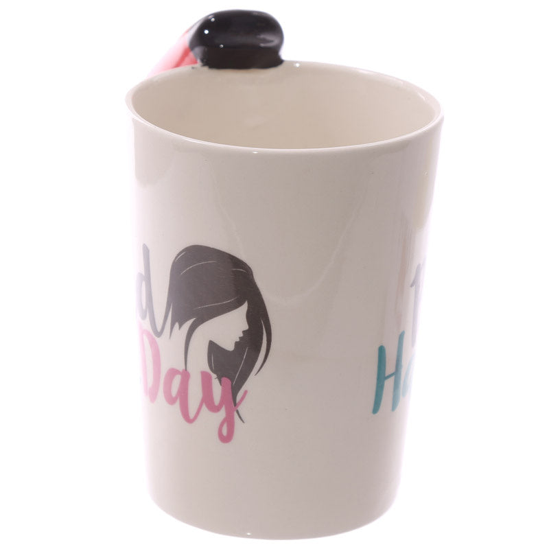 Creative Ceramic Mug Mug Water Cup hair stylist Cartoon Cup Milk Cup Office Cup Coffee Cup Leisure Cup