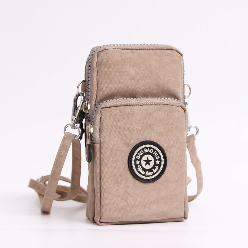 Mobile Phone Bag, Coin Purse, Mini Bag, Messenger Bag, Fabric Mobile Phone Bag, Hanging Neck, Wrist Bag, Arm Phone Bag