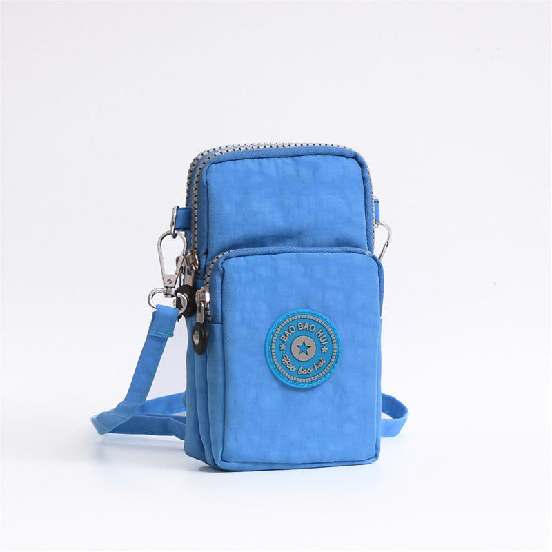 Mobile Phone Bag, Coin Purse, Mini Bag, Messenger Bag, Fabric Mobile Phone Bag, Hanging Neck, Wrist Bag, Arm Phone Bag