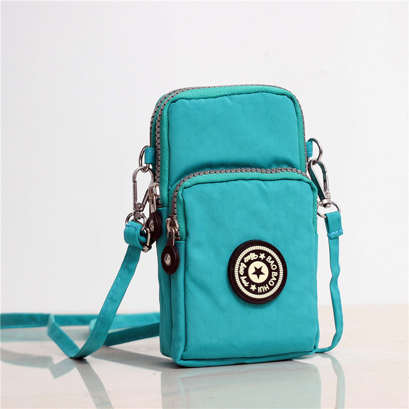 Mobile Phone Bag, Coin Purse, Mini Bag, Messenger Bag, Fabric Mobile Phone Bag, Hanging Neck, Wrist Bag, Arm Phone Bag