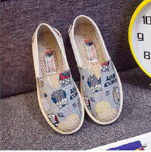 Lazy Flat Shoe breathable printed