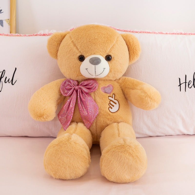 Holding Heart Teddy Glowing Bear Plush Toy 1 feet to 3 feet