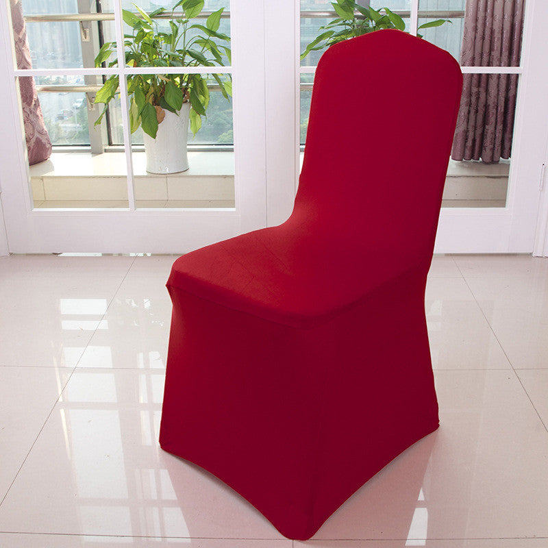 Spandex chair cover Wedding Color Elastic Chair Cover