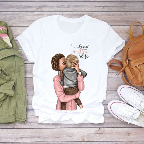 Casual Loose Fashion Children's Clothing With Short Sleeves