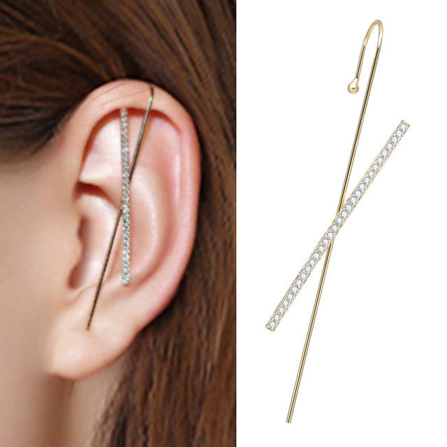 Lightning Piercing Ear Needle Ear Wrap Hook Crawler