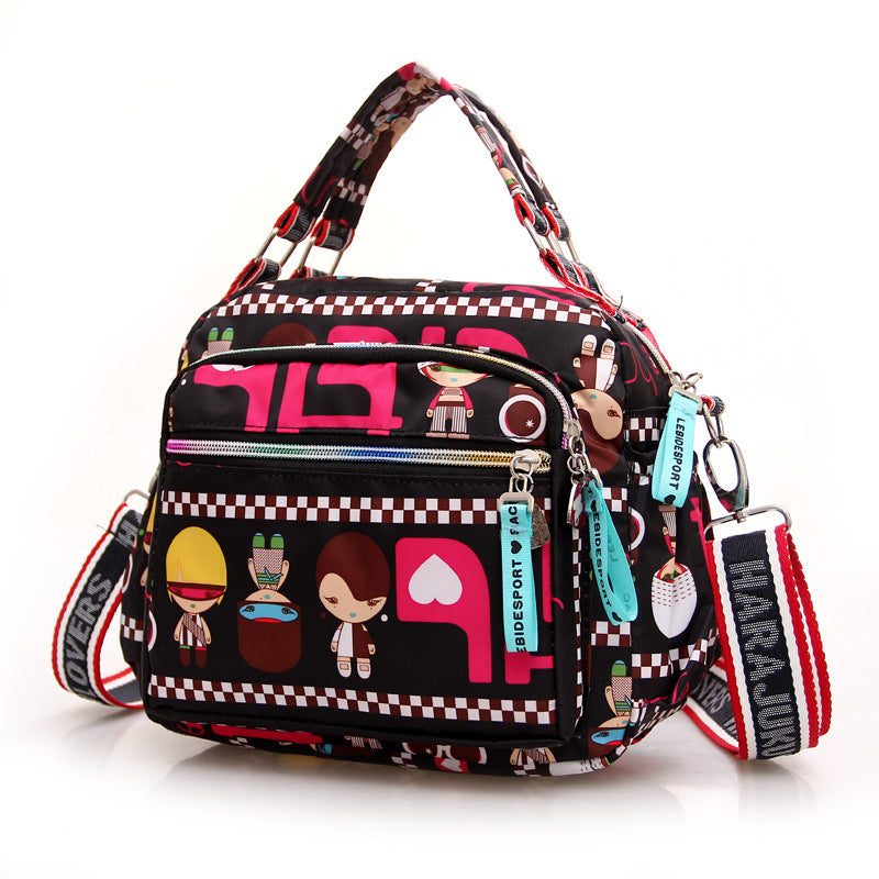 Harajuku doll fashion girl crossbody bag