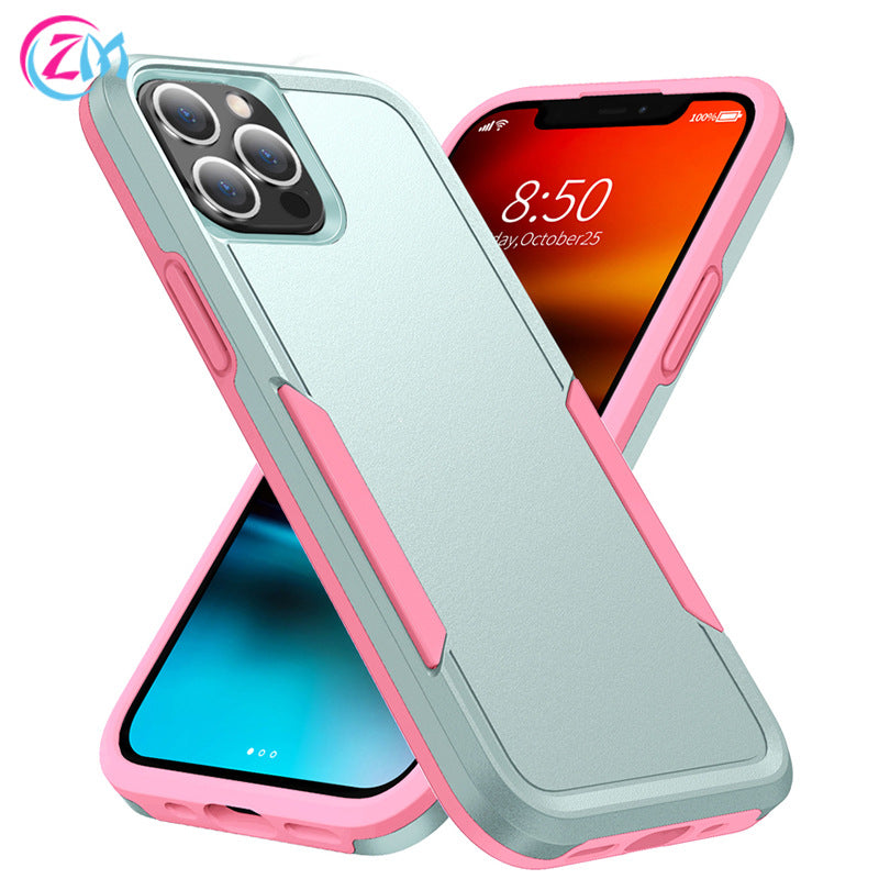 Anti-fall Anti-seismic Silicone All-inclusive Frosted Phone Case