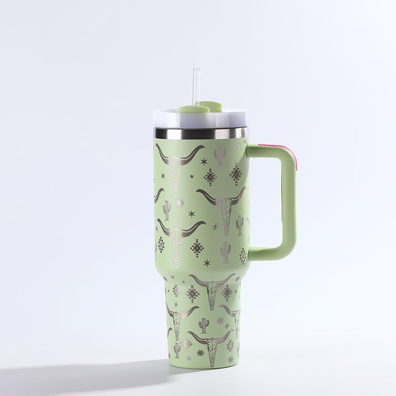 Yellowstone Stainless Steel With Straw Cup edition limeted