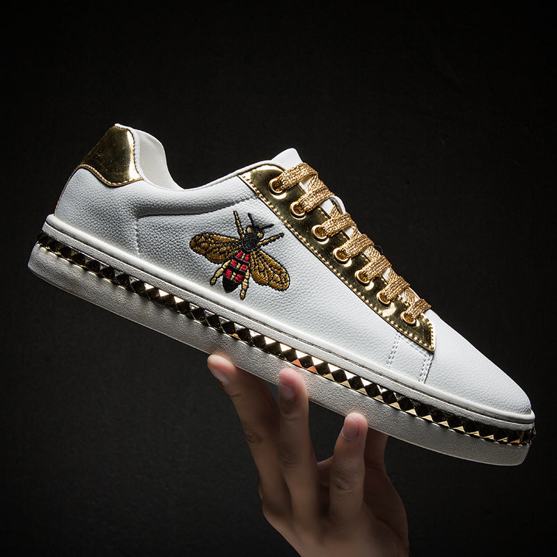 Bee  Ace embroidered sneaker