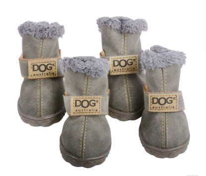 Dog Thick Snow Boots Keep Warm Teddy Autumn And Winter ug lovers