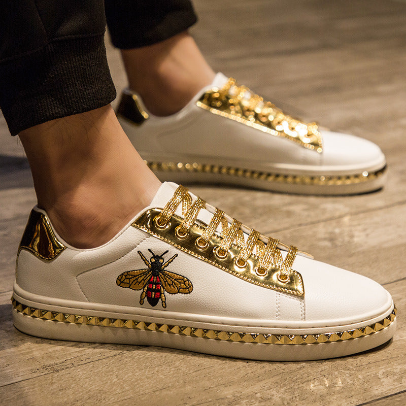 Bee  Ace embroidered sneaker