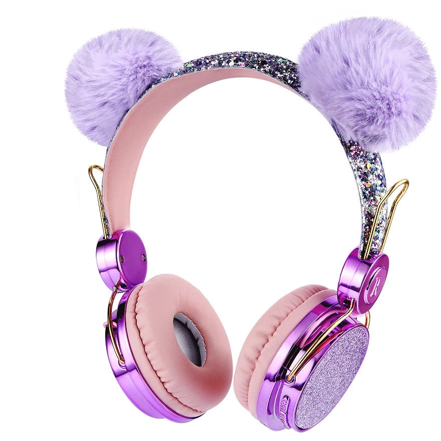 Unicorn Cartoon Anime Diamond Children's Jewelry Gift Headset