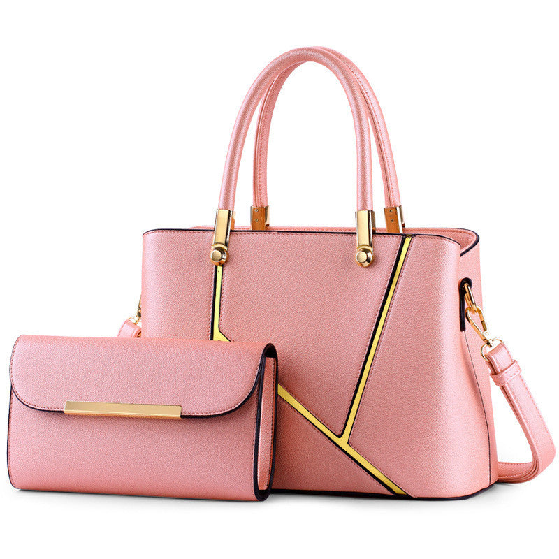 One-shoulder diagonal female bag