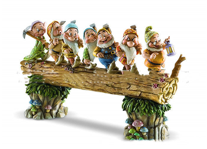 Resin Seven Dwarfs Gnome Garden Decor