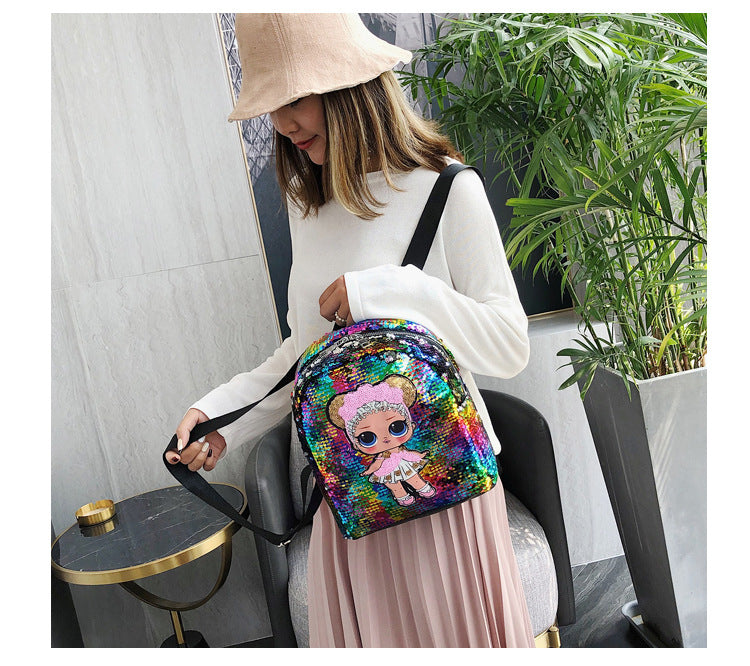 Kids Cartoon Backpack lol girls