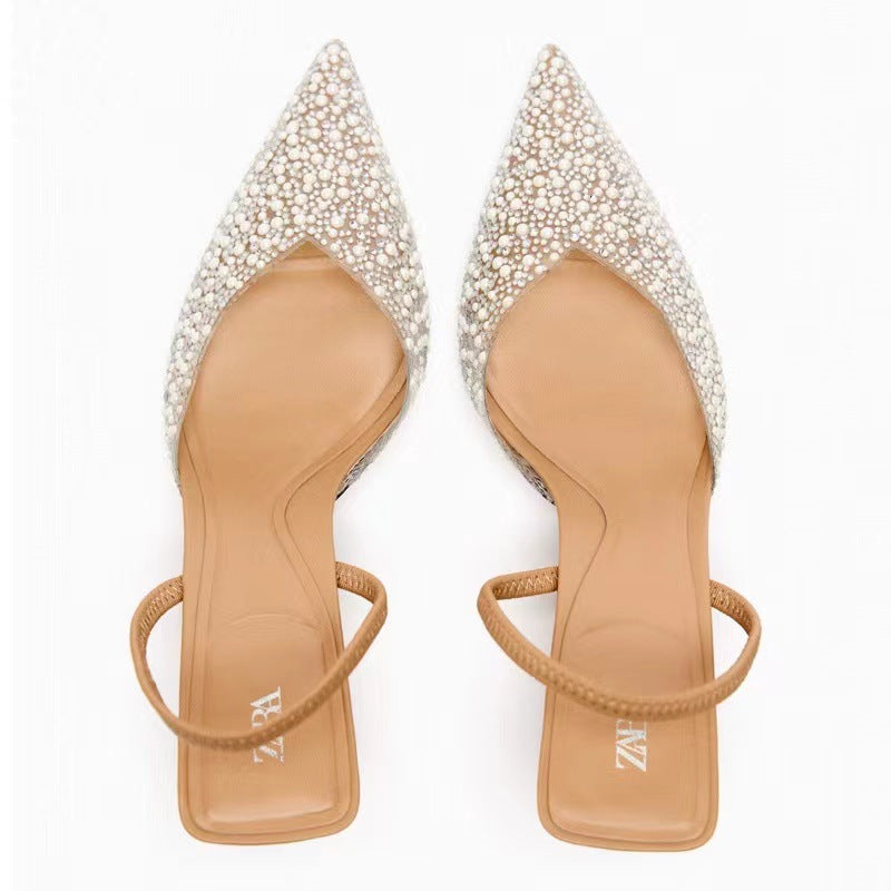 ALLEGRA HIGH PEARL HEELED SLINGBACKS 

Zara PEARL HEELED SLINGBACKS - Beige - Image 2

Zara PEARL HEELED SLINGBACKS - Beige - Image 3

Zara PEARL HEELED SLINGBACKS - Beige - Image 4

Zara PEARL HEELED SLINGBACKS - Beige - Ima