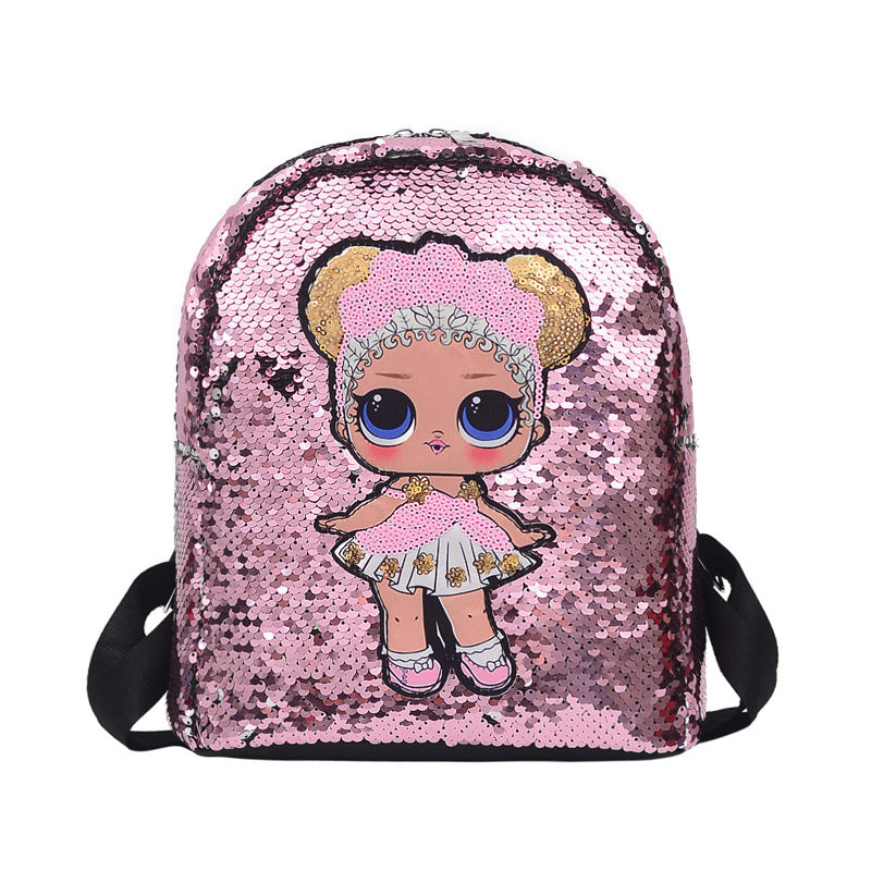 Kids Cartoon Backpack lol girls