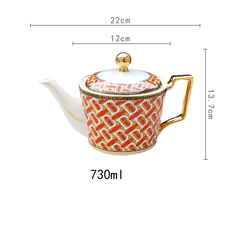 LONDON TEACUP COLLECTION SET Luxury Household Heat Resistant Fashionable