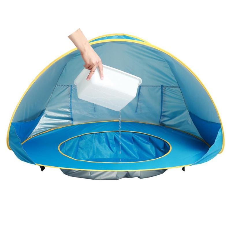 Baby Beach Tent Portable Shade Pool UV Protection Sun Shelter For Infant Outdoor Toys Child Swimming Pool canopy pool portable