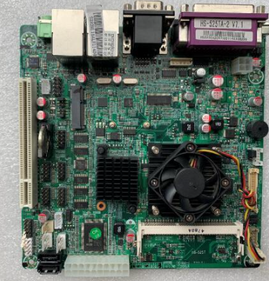 1PC used Hisense motherboard HS-525TA HS-525T D525 DDR3 dual network card