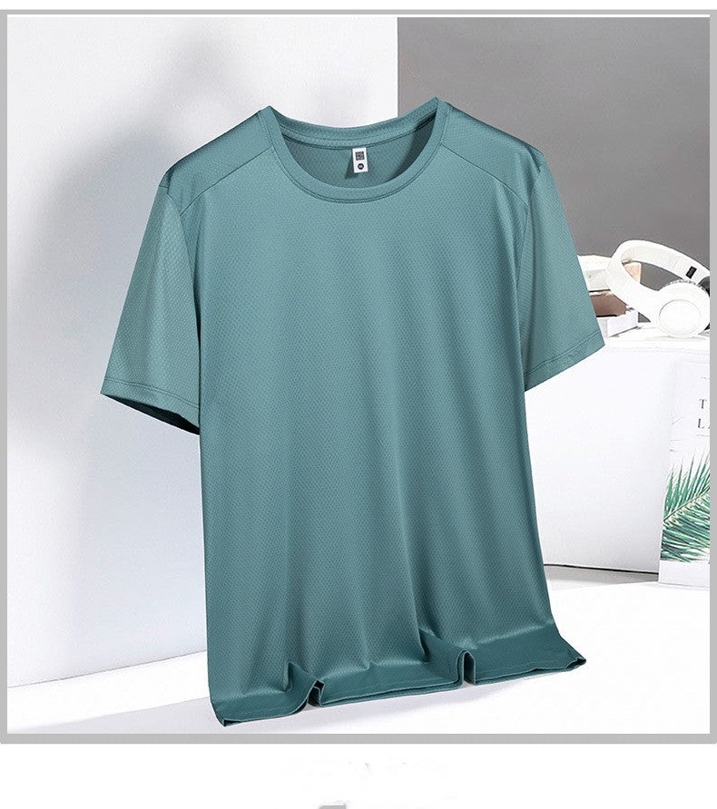 Ice Silk Mosquito Prevention T-shirt Men's Summer