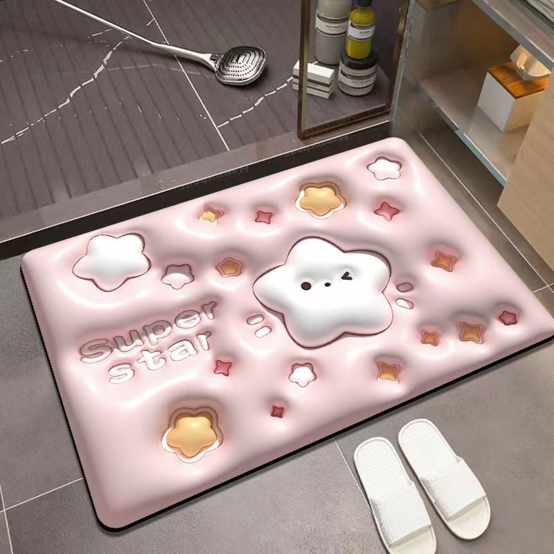 Bathroom Bathroom Diatom Mud Floor Mat