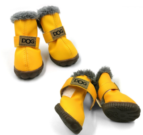 Dog Thick Snow Boots Keep Warm Teddy Autumn And Winter ug lovers