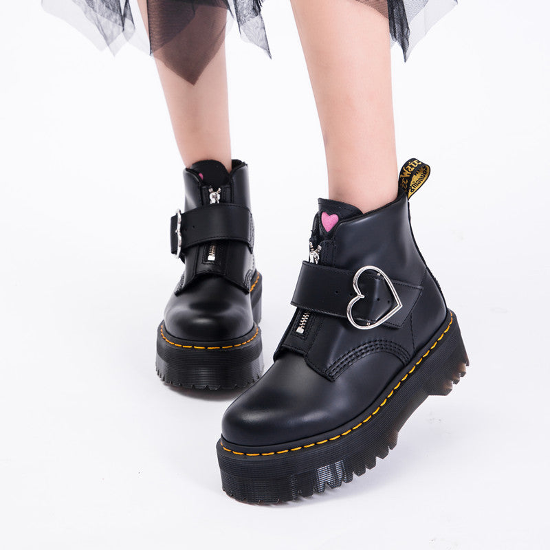 Dr. Martens x Lazy Oaf chunky Buckle Boo