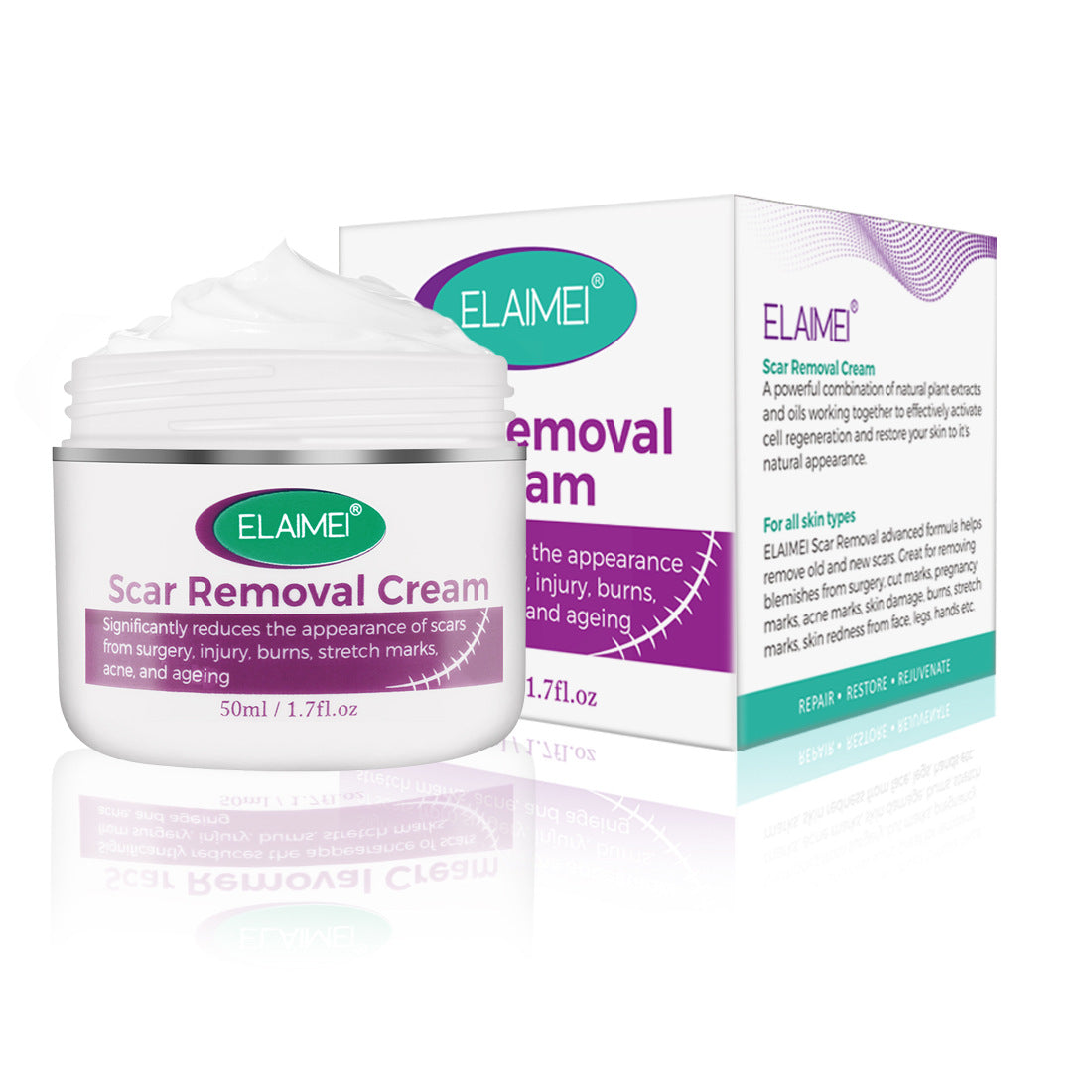 Skin  Scarless Cream Skin Repair Strech Mark Recover X  With Cayman Peptide