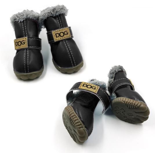 Dog Thick Snow Boots Keep Warm Teddy Autumn And Winter ug lovers