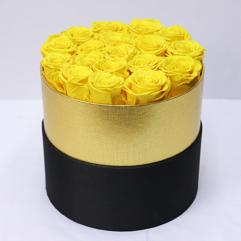 Eternal arrangements Flower Hug Bucket 18 Roses Box Valentine's Day Gift any event